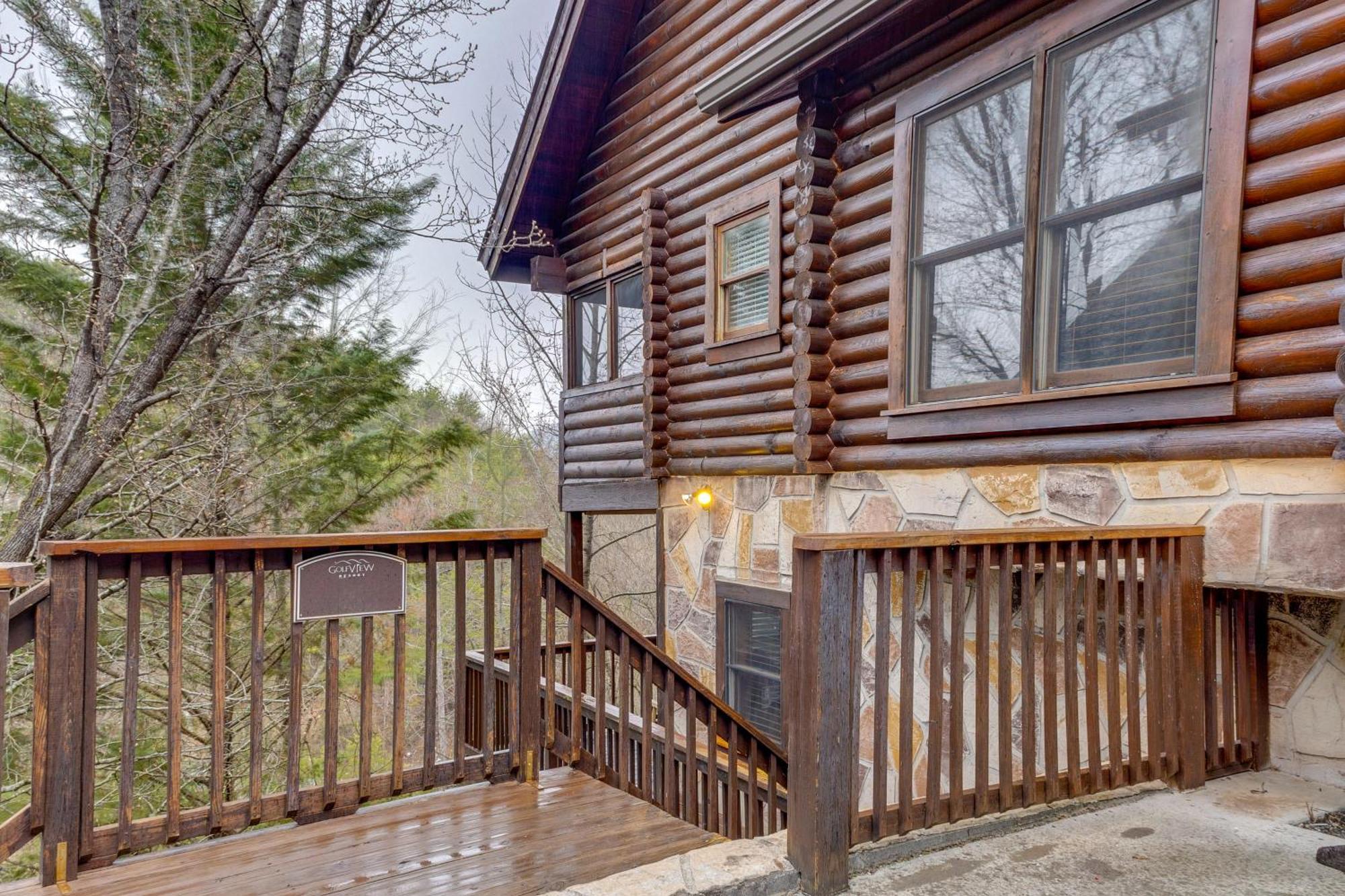 Pigeon Forge Resort Studio Cabin On Dollywood Ln! Exterior foto